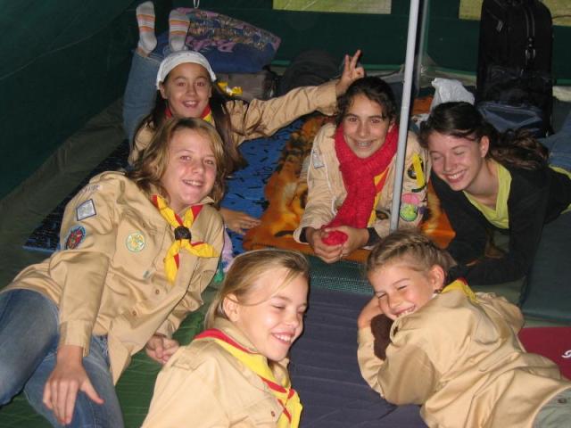 foto's van de scouts (meisjes)